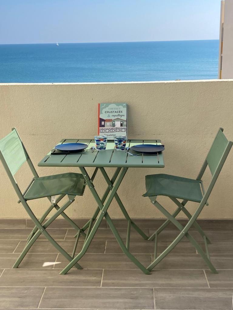 Paradis Bleu Vue Mer, Direct Plage 乐巴凯尔斯 外观 照片